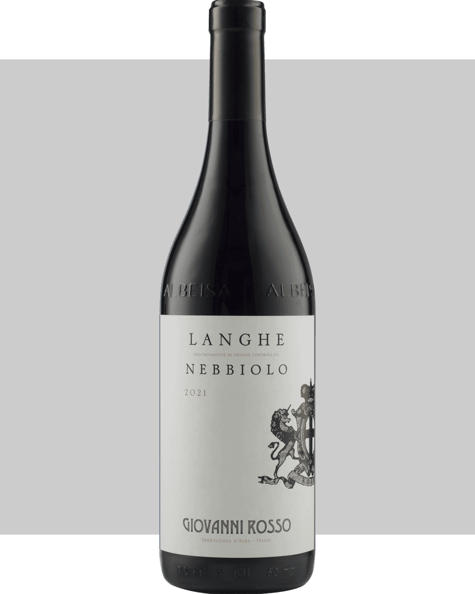 Fles Giovanni Rosso – Langhe Nebbiolo DOC