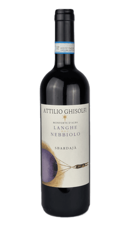 Flasche Langhe Nebbiolo Sbardajà DOC aus einer Weingut-Kollektion