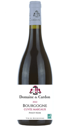 Flasche Bourgogne Rouge Cuvée Margaux 2023 aus einer Weingut-Kollektion